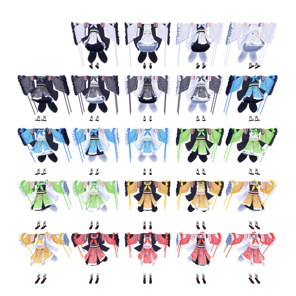 汎用07_うさにゃんこ