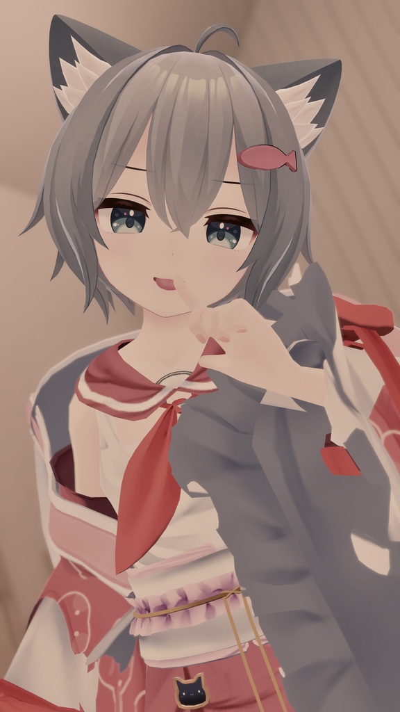 汎用07_うさにゃんこ