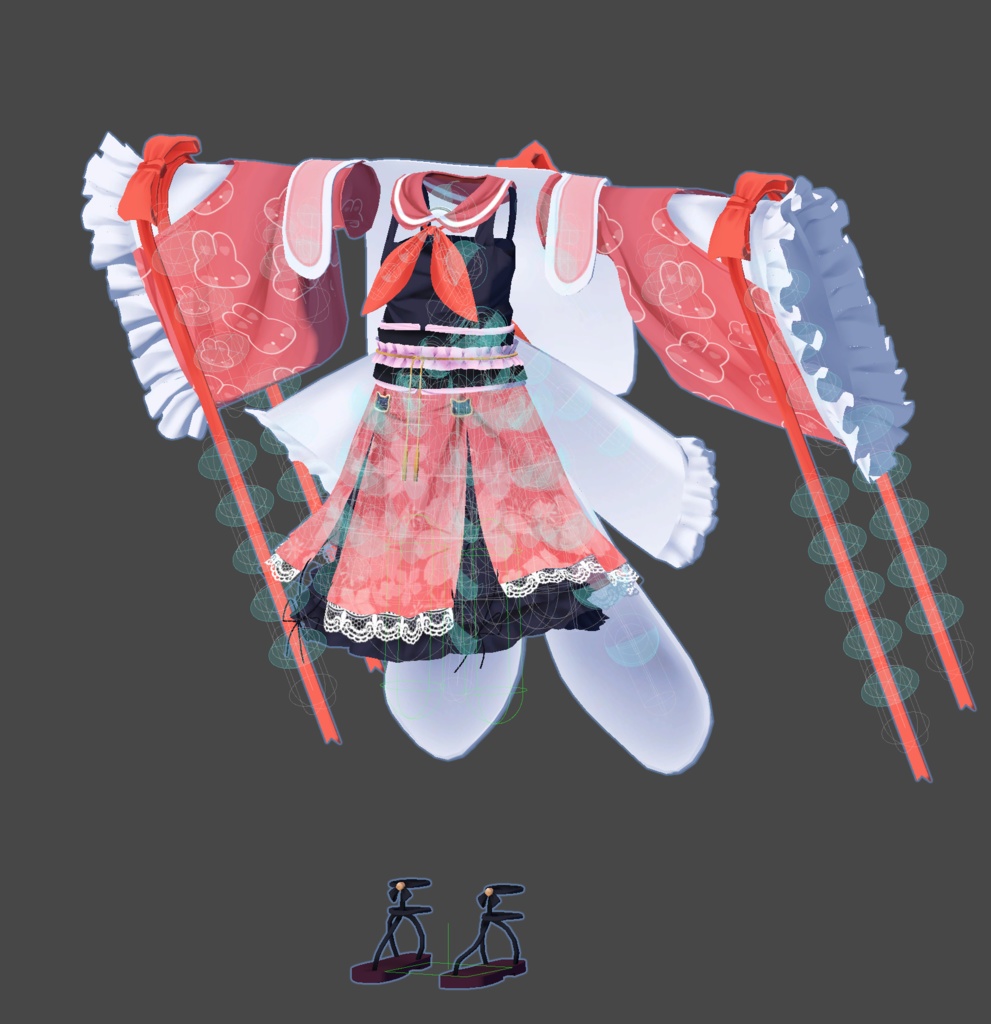 汎用07_うさにゃんこ