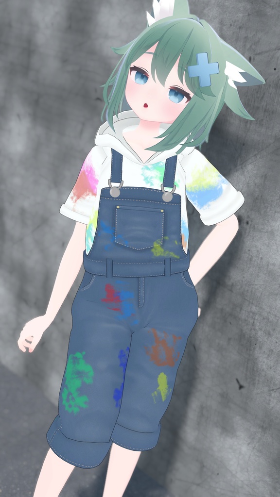 カジュアルオーバーオール