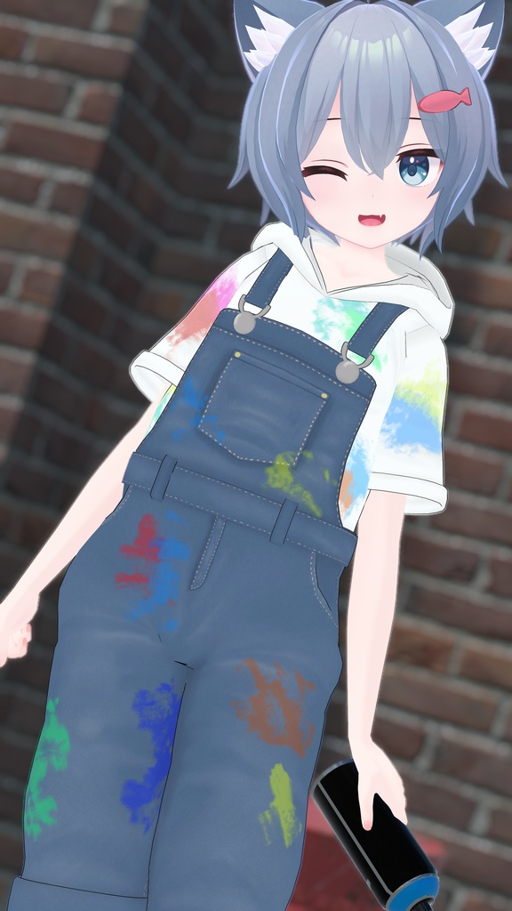 カジュアルオーバーオール