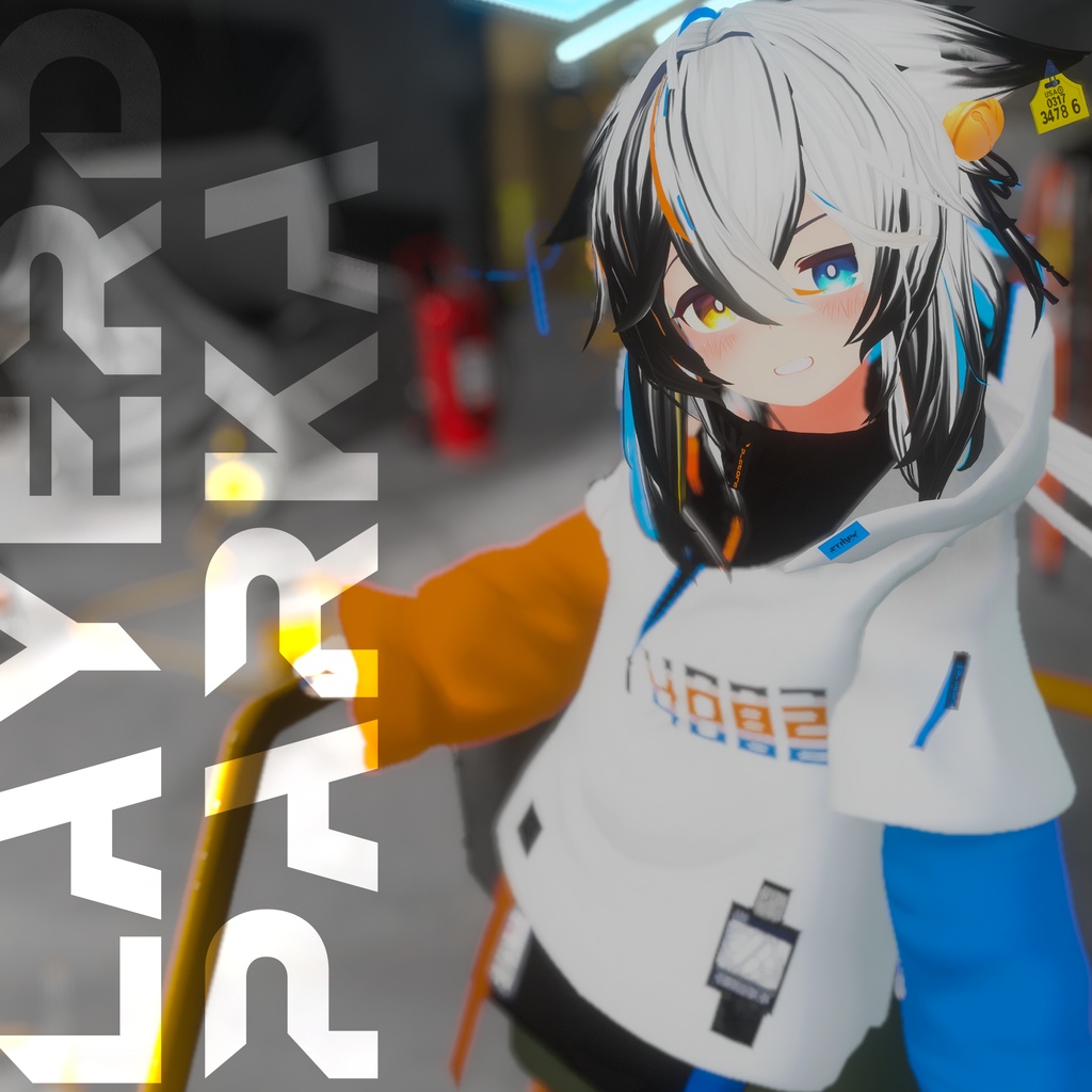 レイヤードパーカー(LAYERD PARKA)