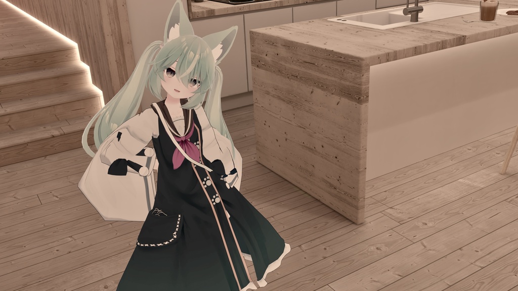 汎用09_制服にゃんこ