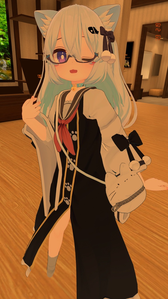 汎用09_制服にゃんこ