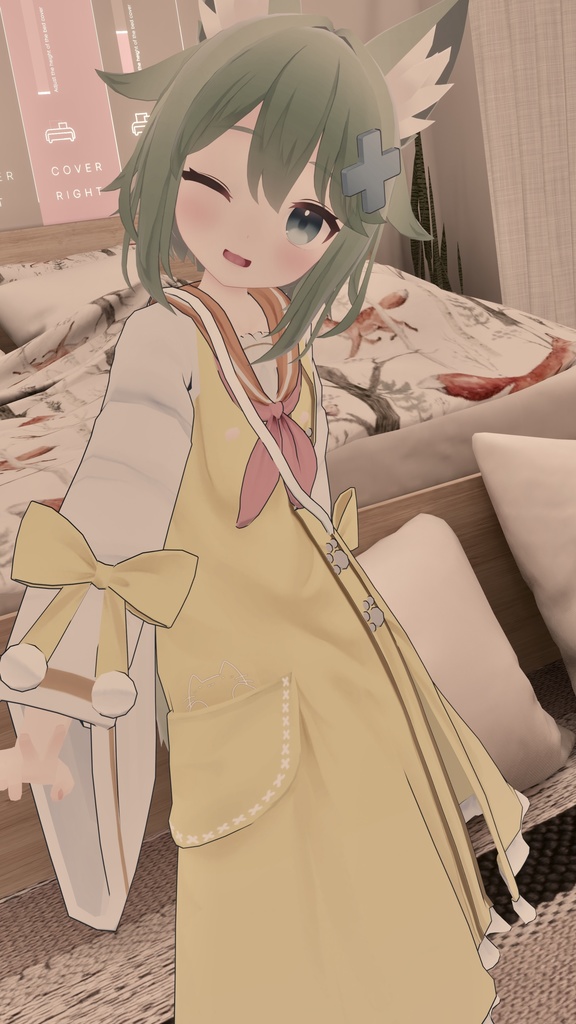 汎用09_制服にゃんこ