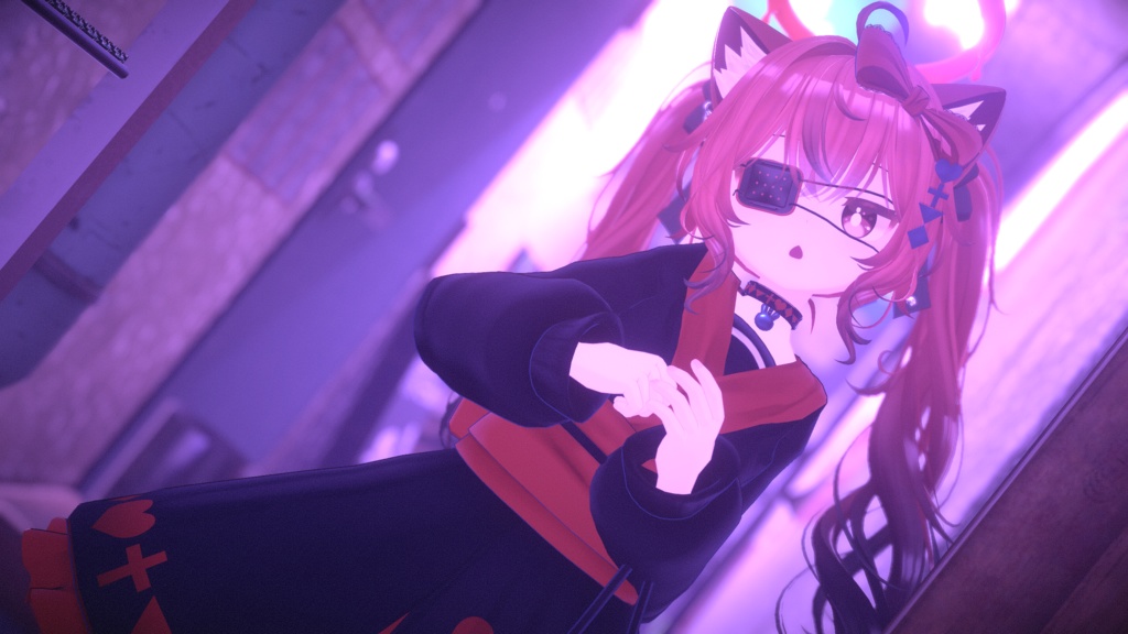 夢見る赤黒和ロリィタ