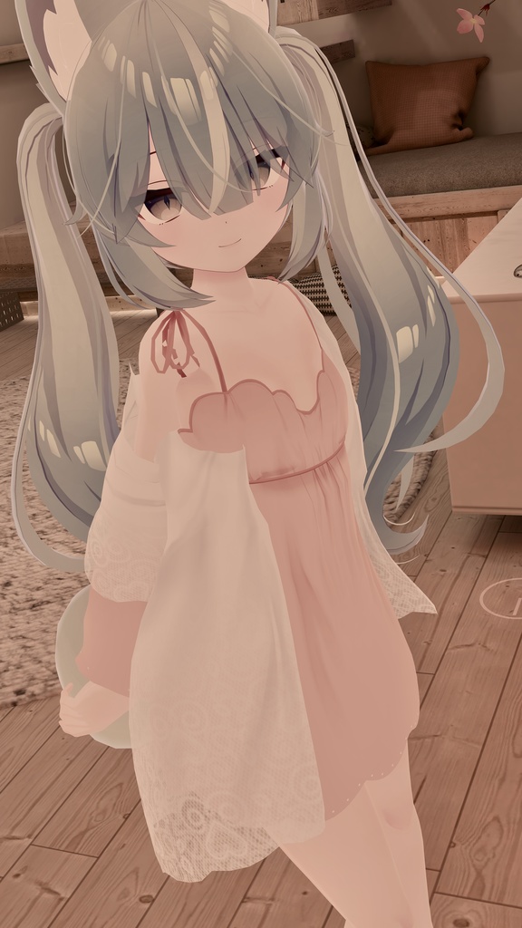 部屋着04_スリーピングフラワー