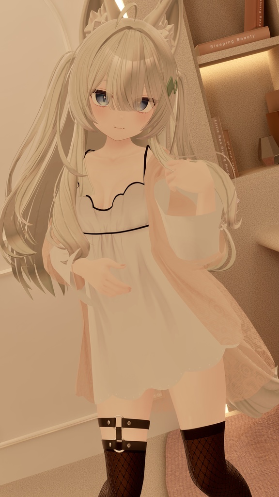 部屋着04_スリーピングフラワー