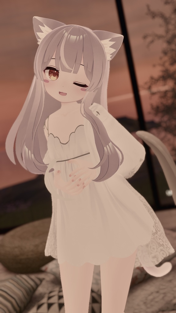 部屋着04_スリーピングフラワー