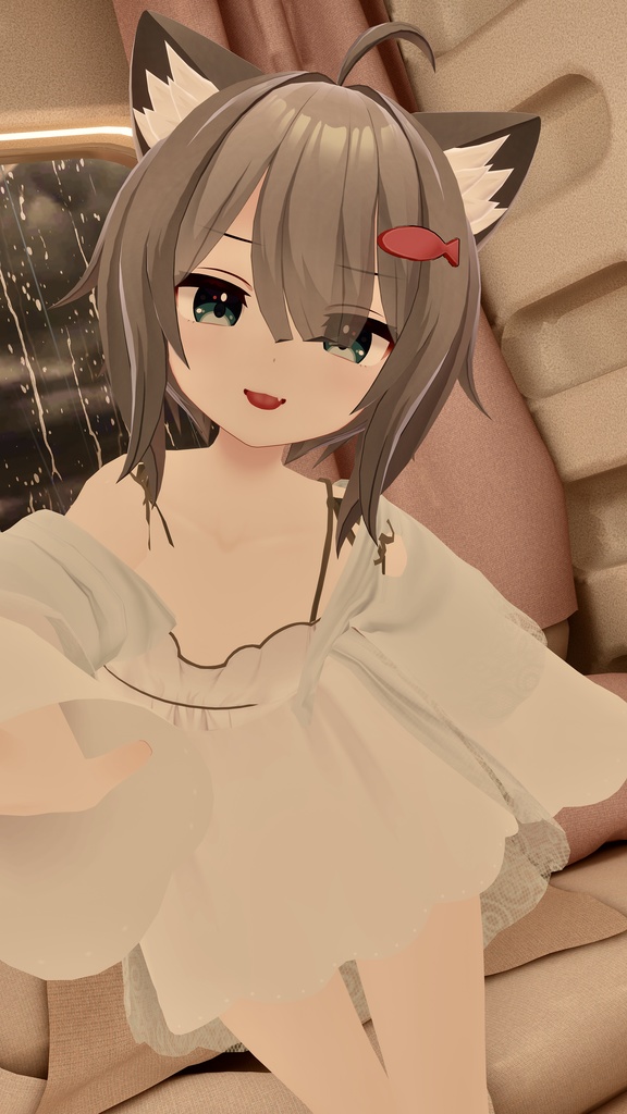 部屋着04_スリーピングフラワー