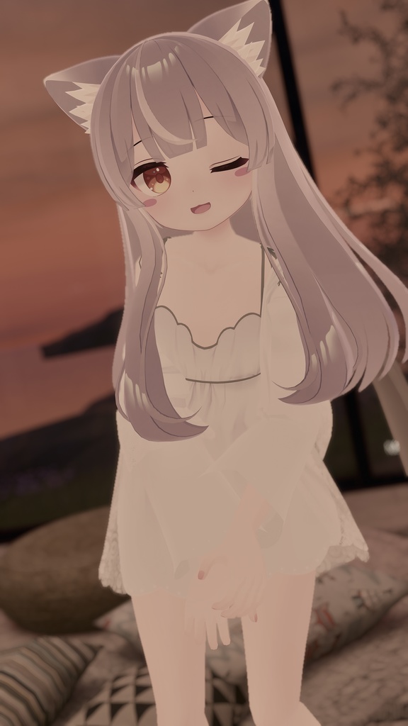 部屋着04_スリーピングフラワー