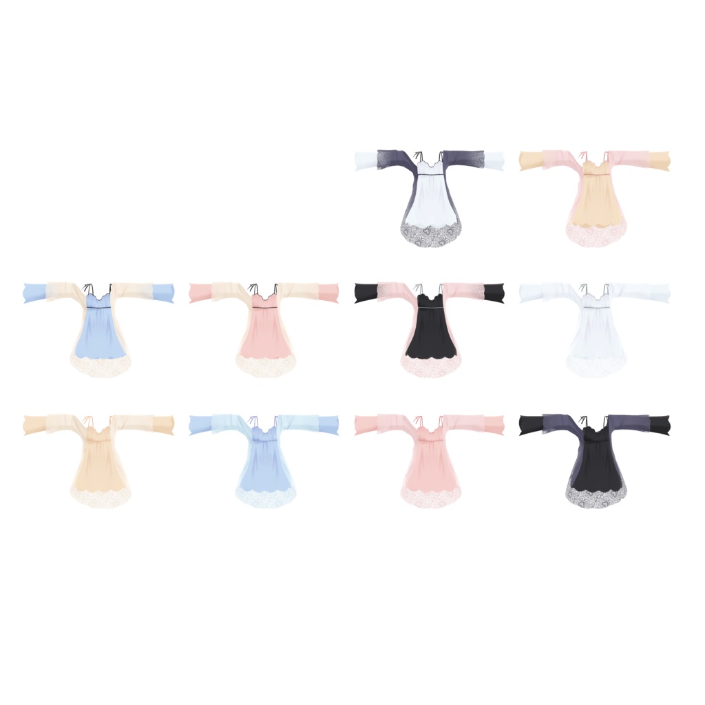 部屋着04_スリーピングフラワー