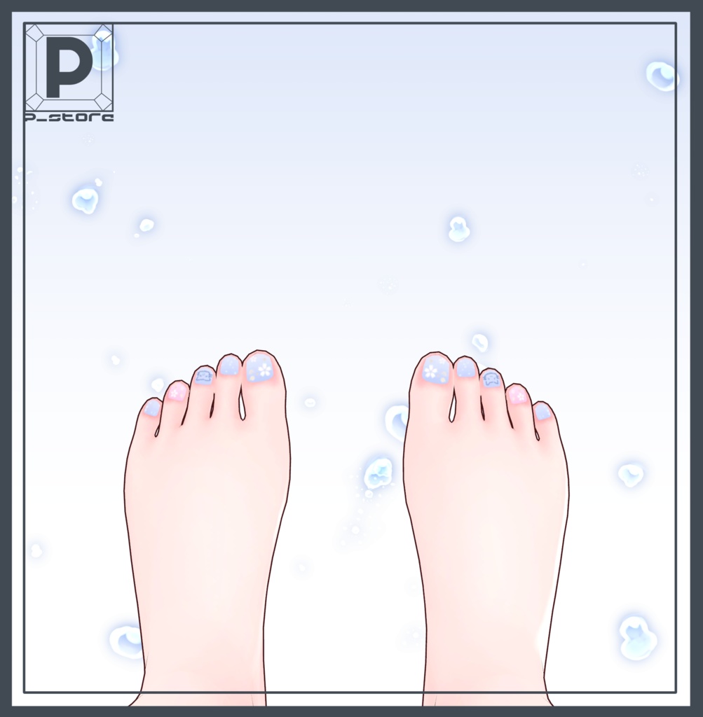 『海』-Umi-【オリジナル3Dモデル】✨こよりLabo あのんむろむ共通素体✨