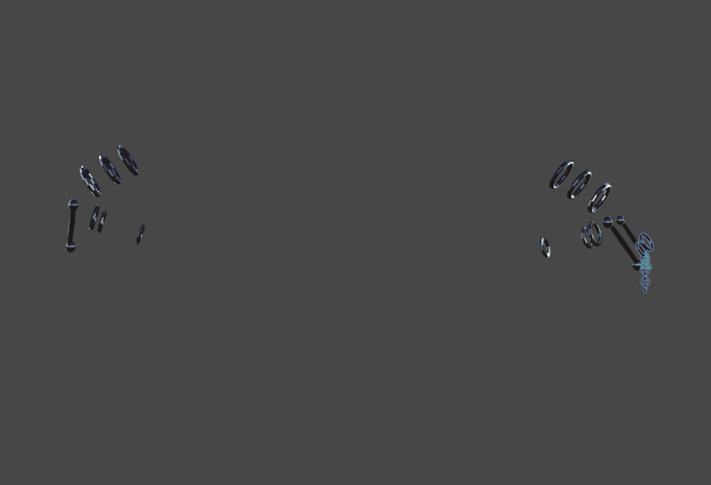 ケモ耳用ピアスセット(Beatriceデザインアイテム)