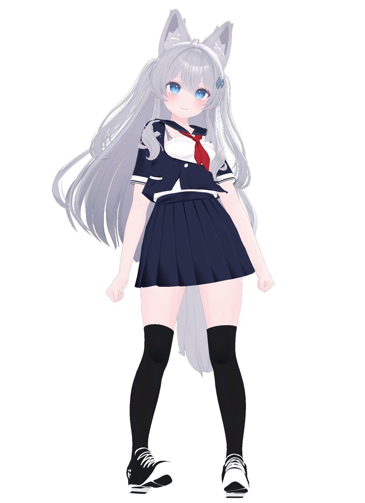 部屋着17_お得セットE_ふわふわセーラー服(16アバター対応)