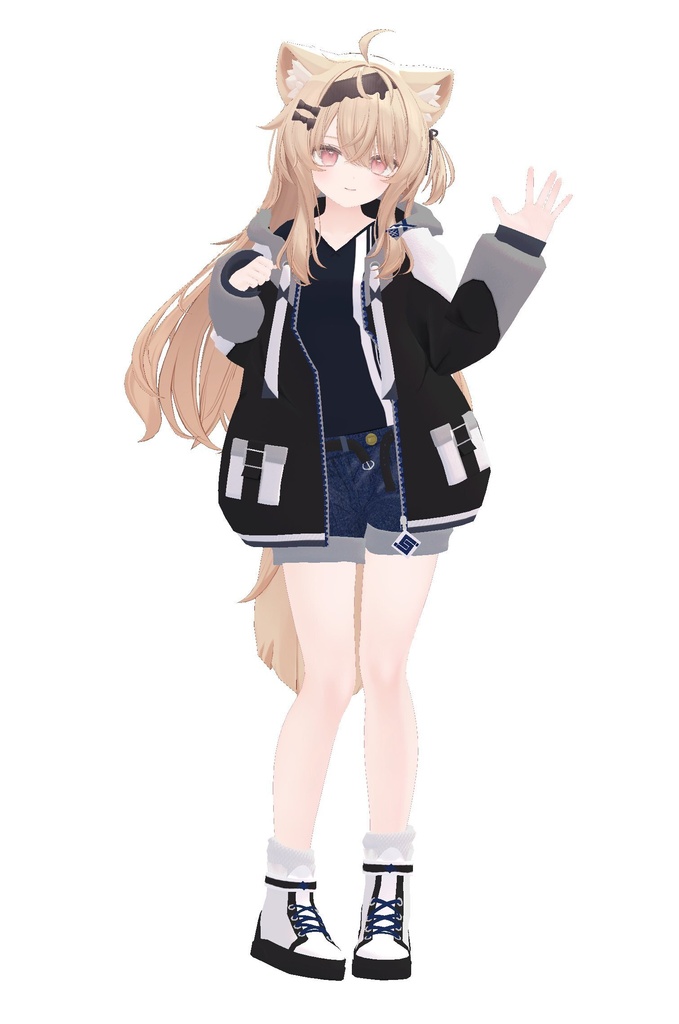 SDカジュアルパーカー(15アバター対応)