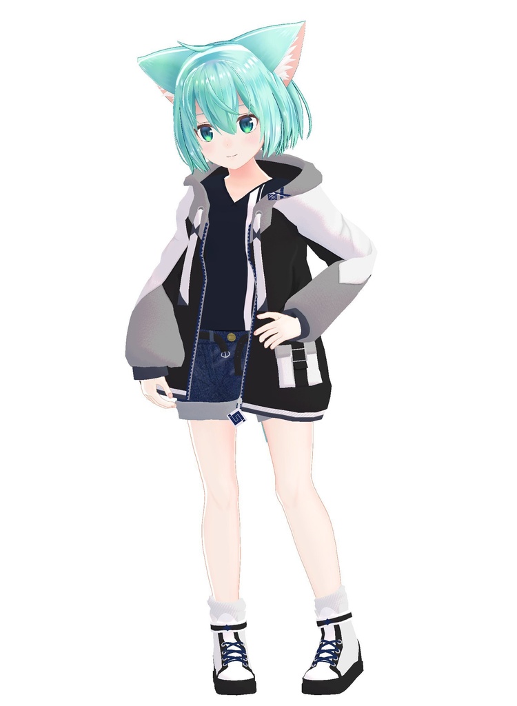 SDカジュアルパーカー(15アバター対応)