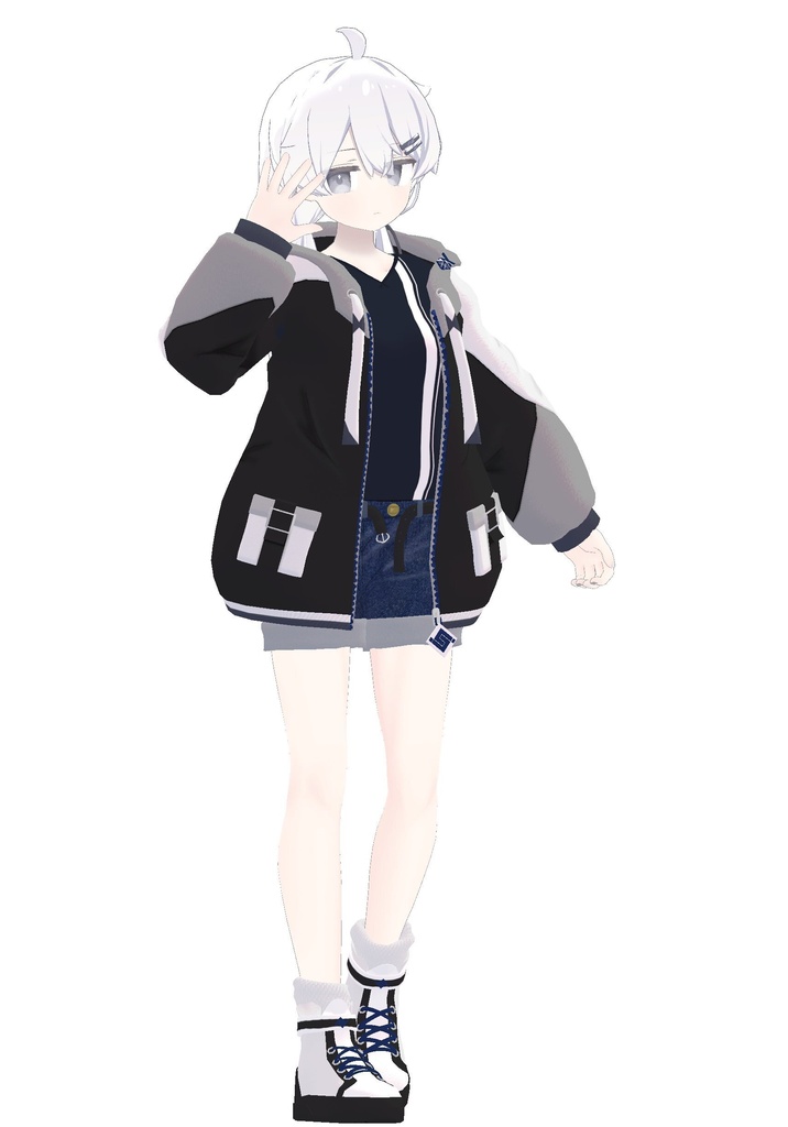 SDカジュアルパーカー(15アバター対応)