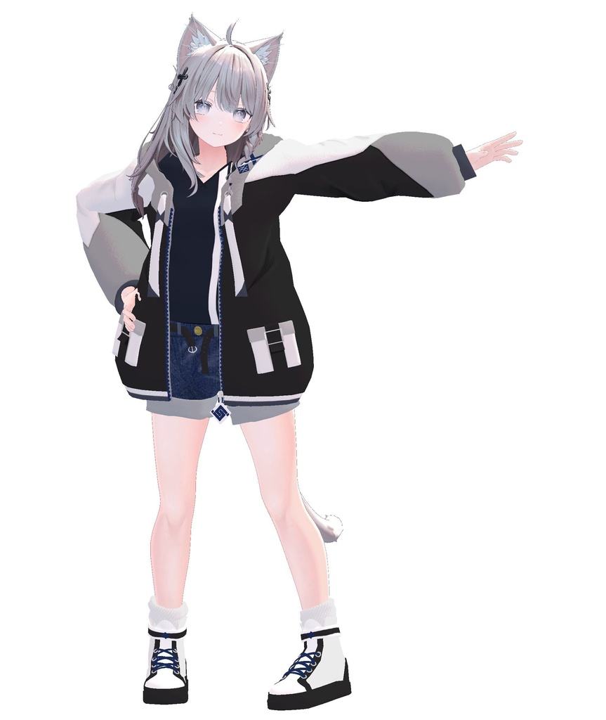 SDカジュアルパーカー(15アバター対応)