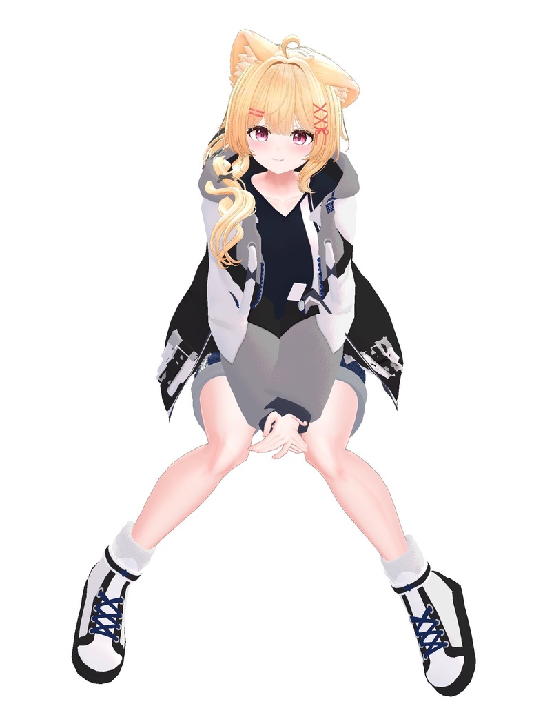 SDカジュアルパーカー(15アバター対応)