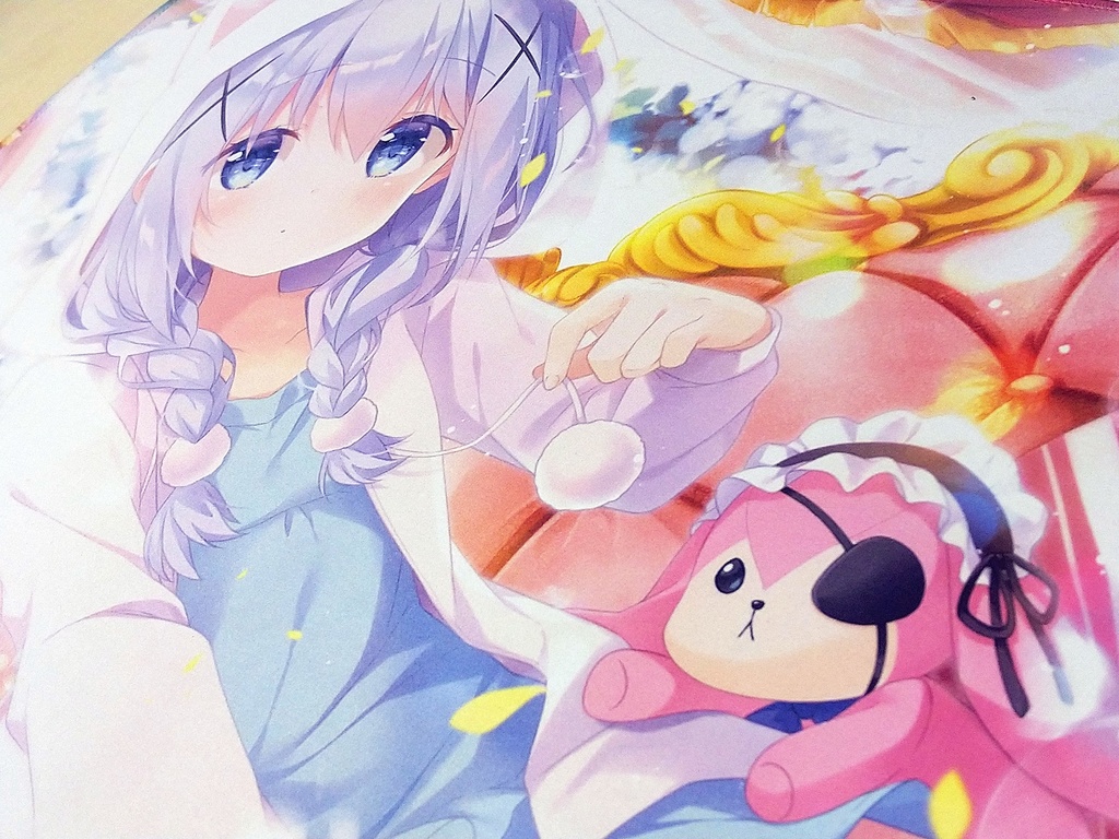 「パジャマ姿チノ」プレイマット