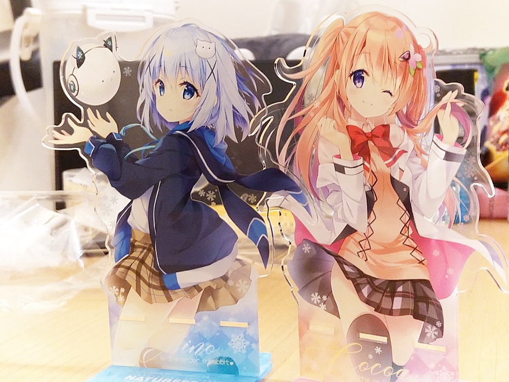 ココチノアクリルスマホスタンド