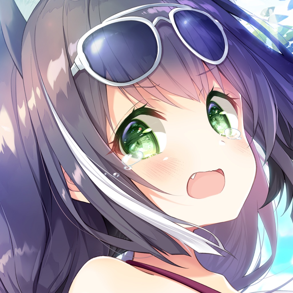 キャル特大ファイバータオル(違う顔VER)