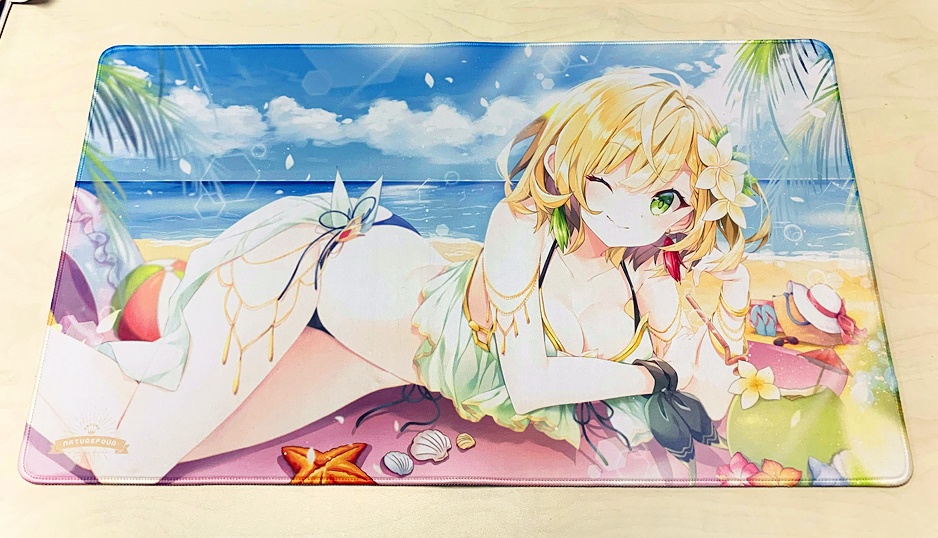 水着シャルロットプレイマット