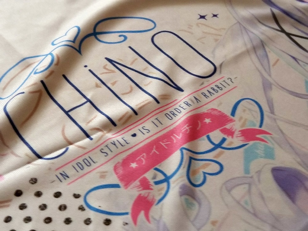 チノちゃんフルカラーTシャツ(LとXLサイズあり)