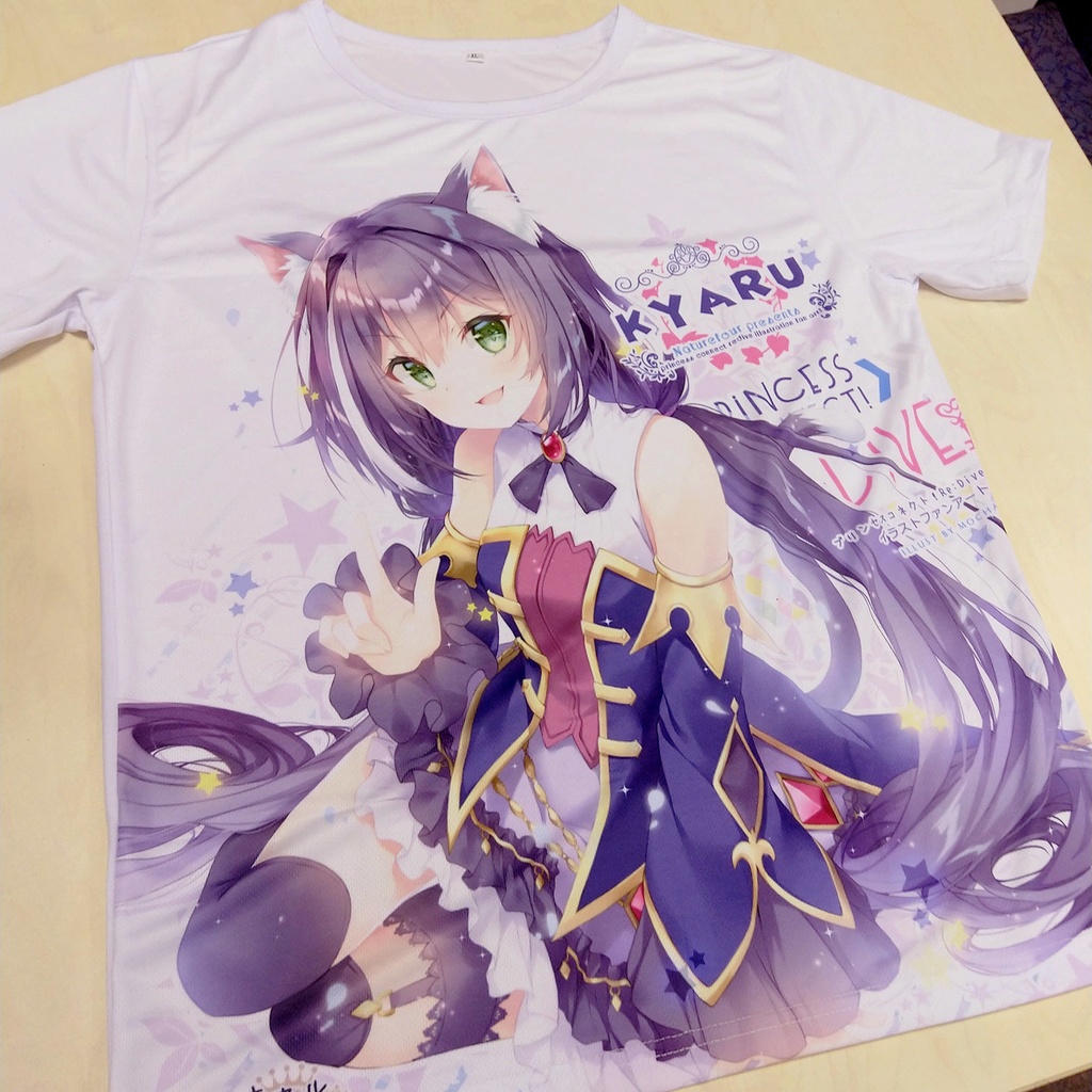 キャルフルカラーTシャツ(LとXLサイズあり)