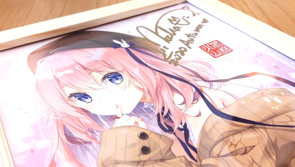 【BOOTH通販限定】直筆サイン複製画「秋レキ」