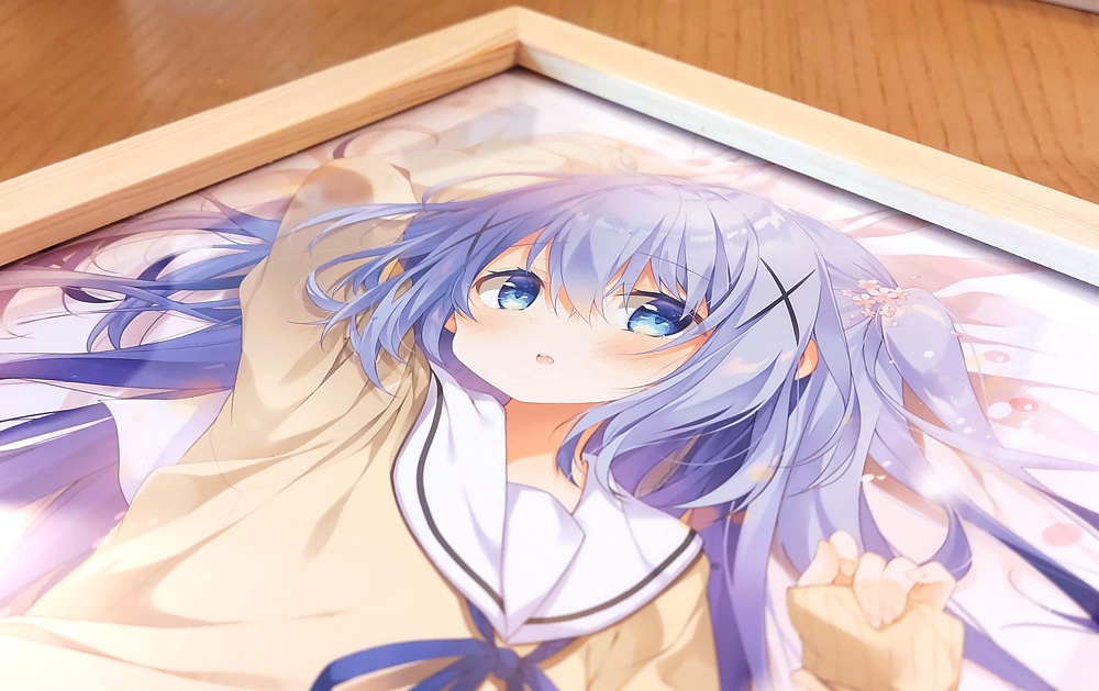 【BOOTH通販限定】直筆サイン複製画「JKチノちゃん」