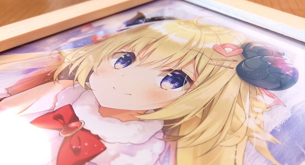 【BOOTH通販限定】直筆サイン複製画「わため」