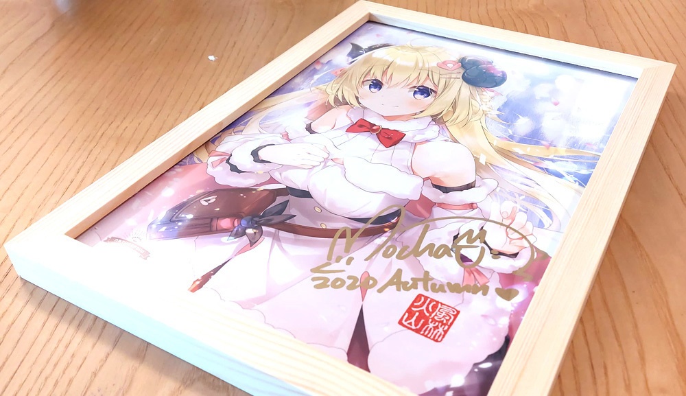 【BOOTH通販限定】直筆サイン複製画「わため」