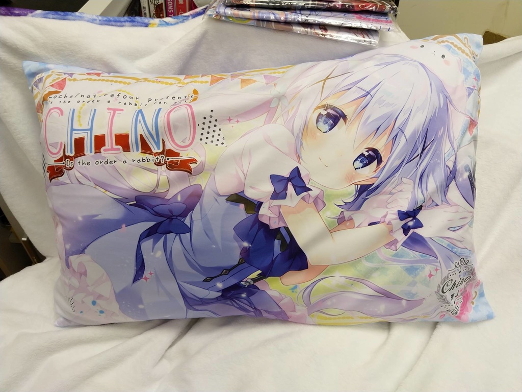 はじめでのチノちゃん枕カバー