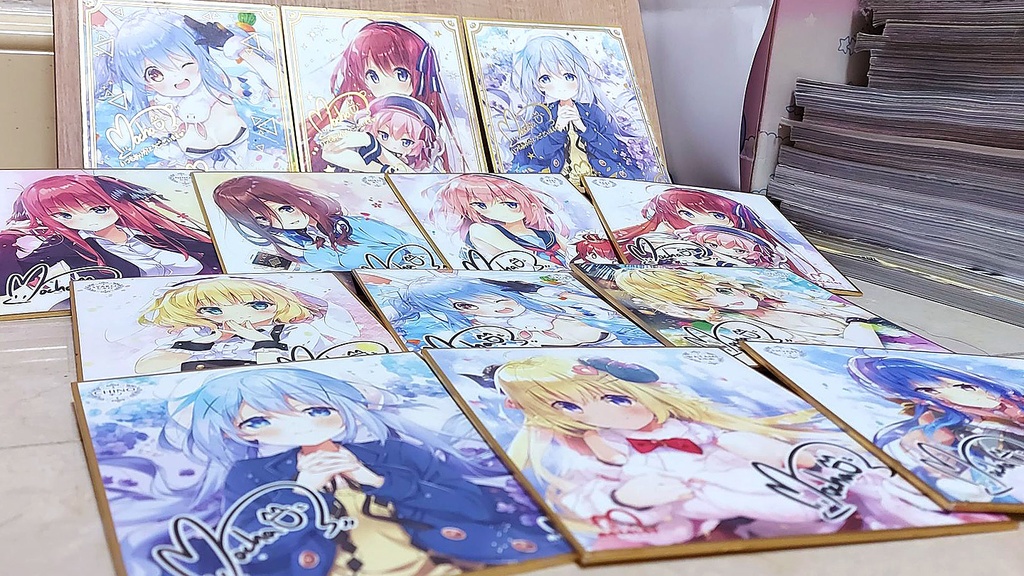 ミニ色紙コレクション2!「MOCOLOR2」