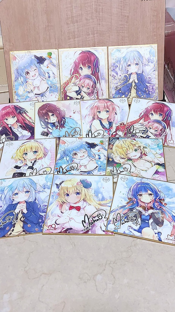 ミニ色紙コレクション2!「MOCOLOR2」