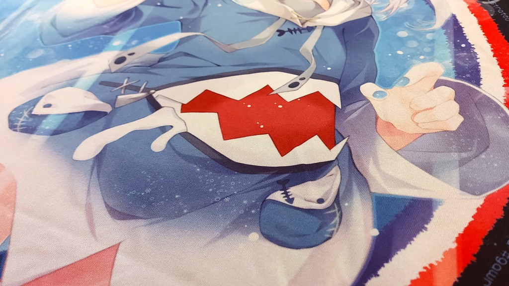 ぐらちゃんフルカラーTシャツ(黒い)