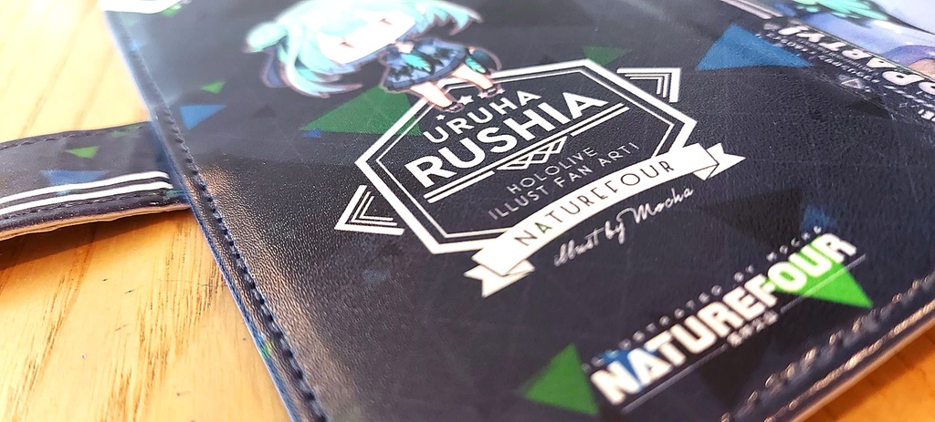 るしあ手帳型スマホカバー