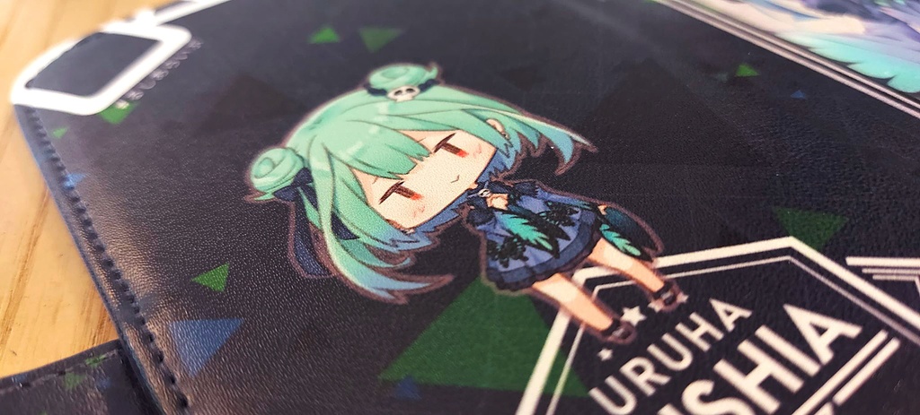 るしあ手帳型スマホカバー