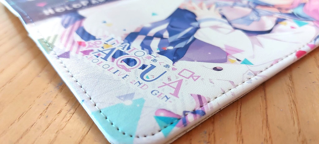 あくあ手帳型スマホカバー