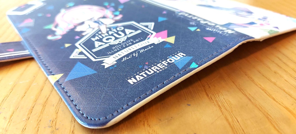 あくあ手帳型スマホカバー