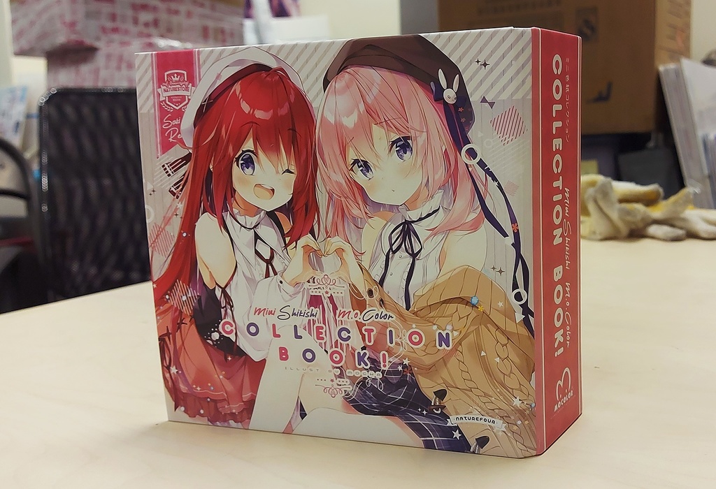 MOCOLORミニ色紙コレクションブック(特典あり)(10枚ポケット付き)