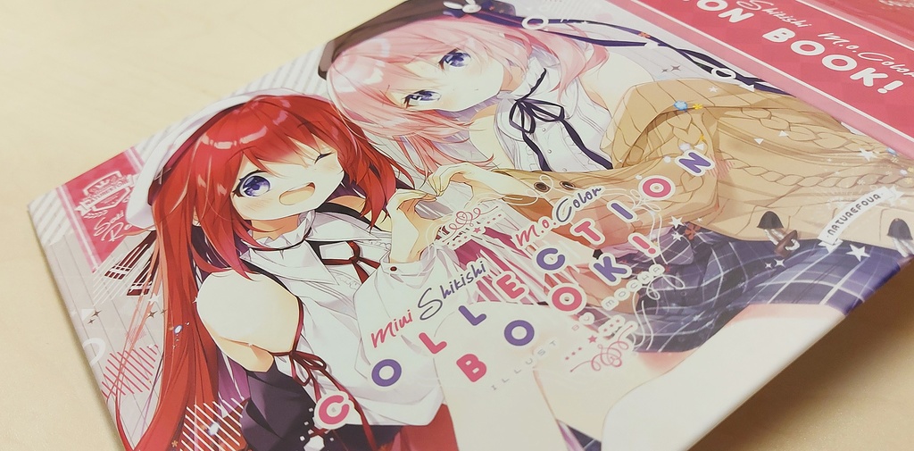 MOCOLORミニ色紙コレクションブック(特典あり)(10枚ポケット付き)