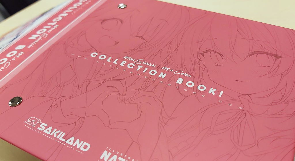 MOCOLORミニ色紙コレクションブック(特典あり)(10枚ポケット付き)