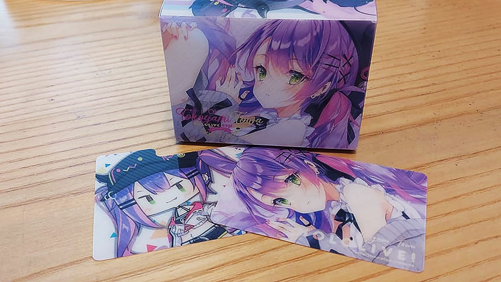 ホロライブスリーブ3点セット(トワ様とあくたん)