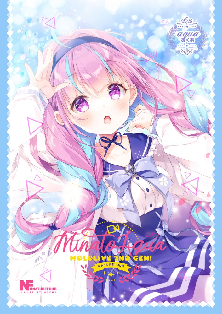 ホロライブスリーブ3点セット(トワ様とあくたん)