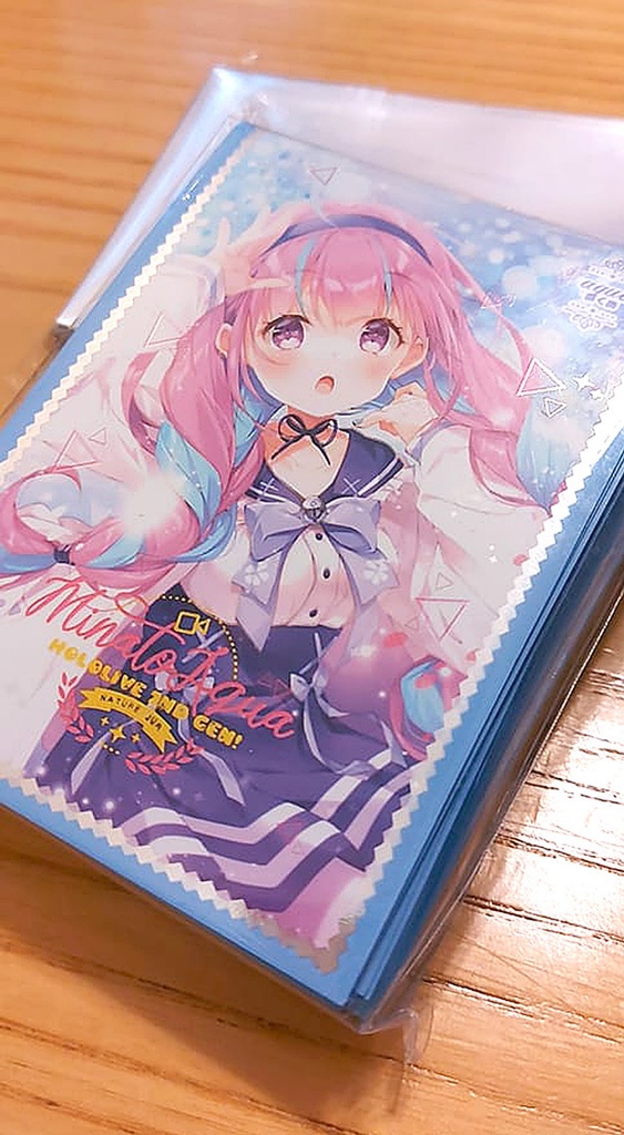 ホロライブスリーブ3点セット(トワ様とあくたん)