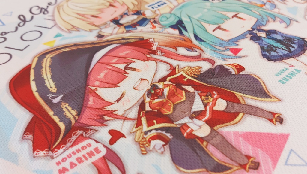 ホロライブ3期生フルカラーTシャツ