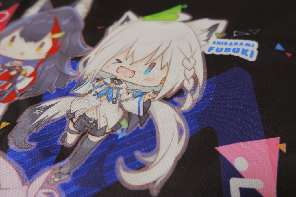 ホロライブゲーマーズTシャツ(黒い)